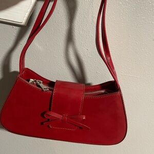 Elegant Red Women's Handbag